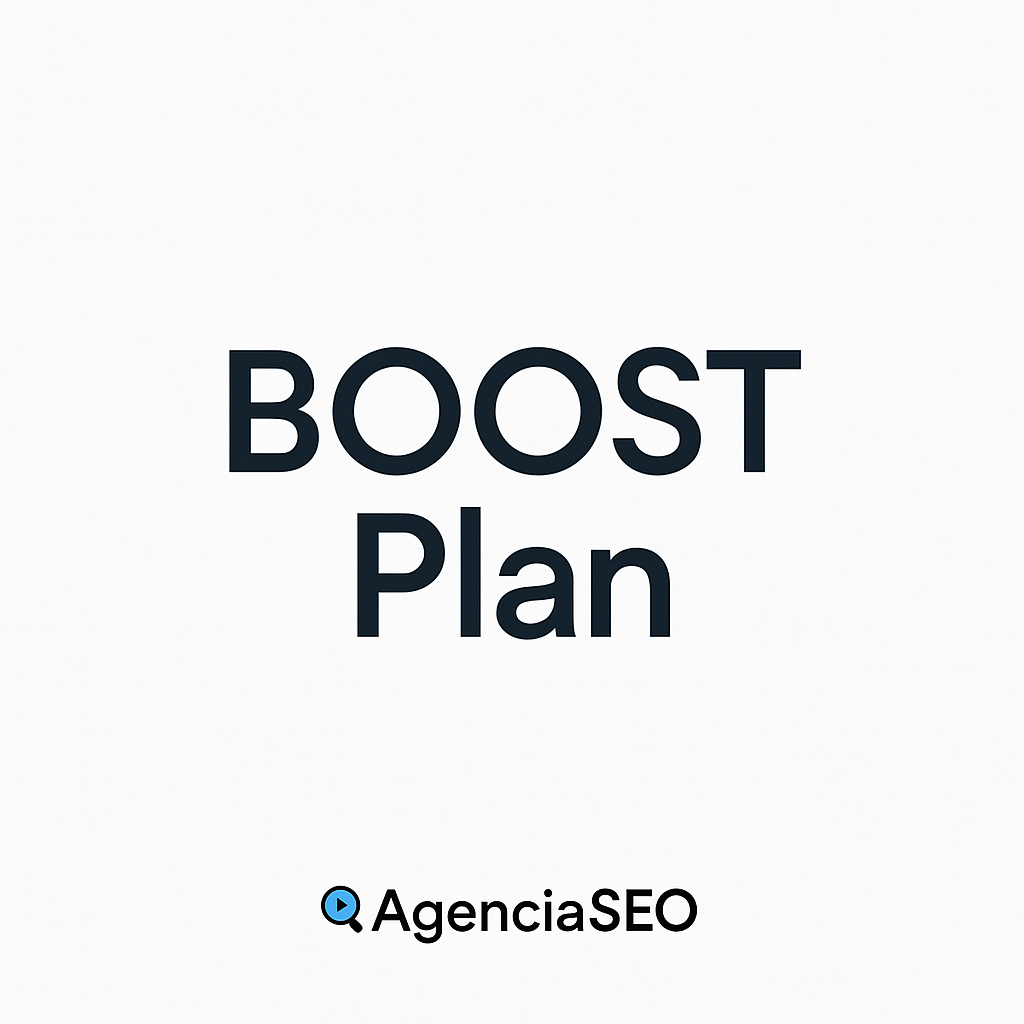 BOOST – 6 Month Plan